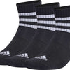 Adidas 3 stripe c spw mid - socks (3-pack)