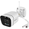 Foscam v5p, 3k 5mp dual-band wifi camera met geluid- en lichtalarm (wit)