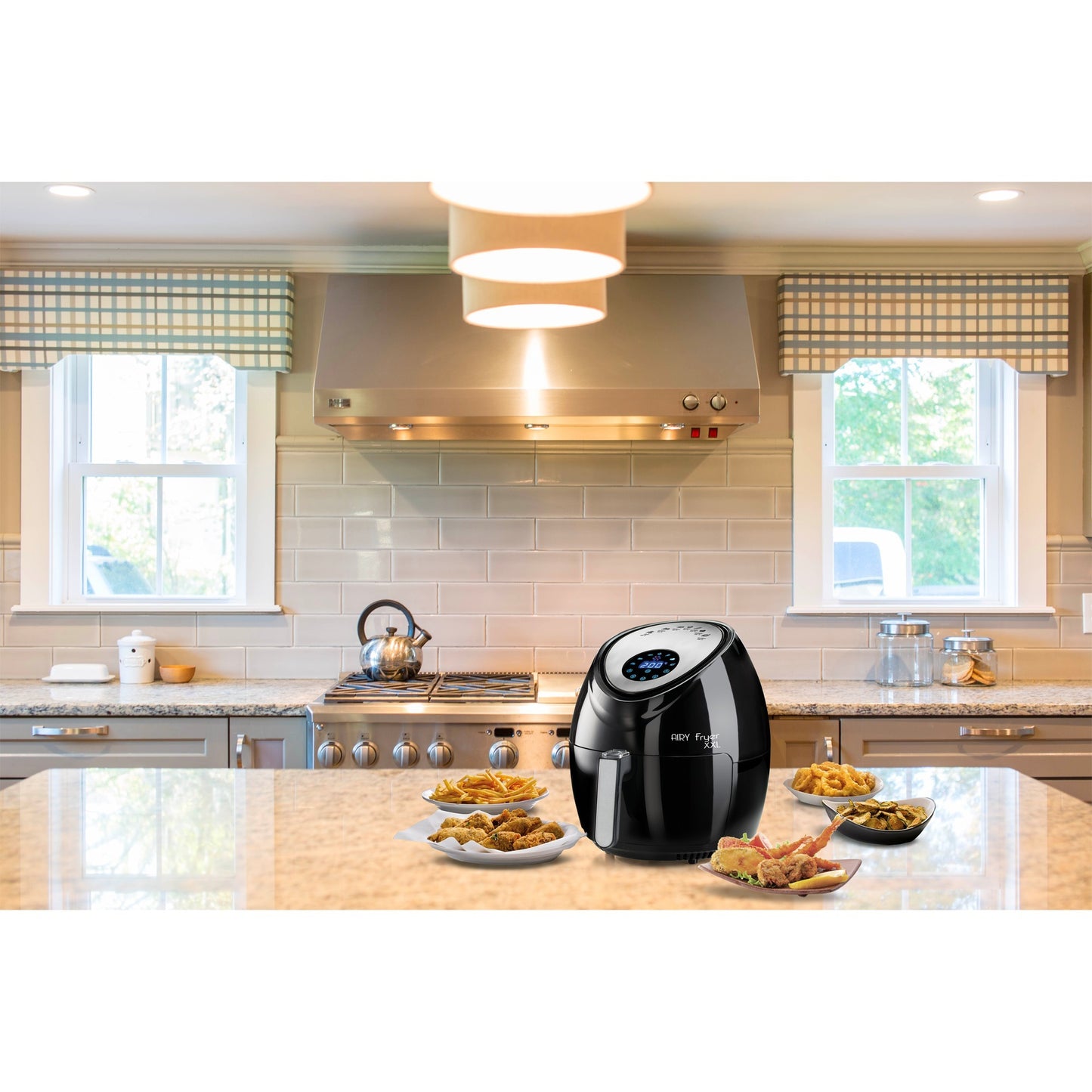 Ariete airy fryer xxl heteluchtfriteuse (zwart, 2.5 kg | 5.5 liter)