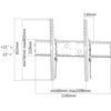 Neomounts lfd-w2000 tv wandsteun bevestiging (zwart)