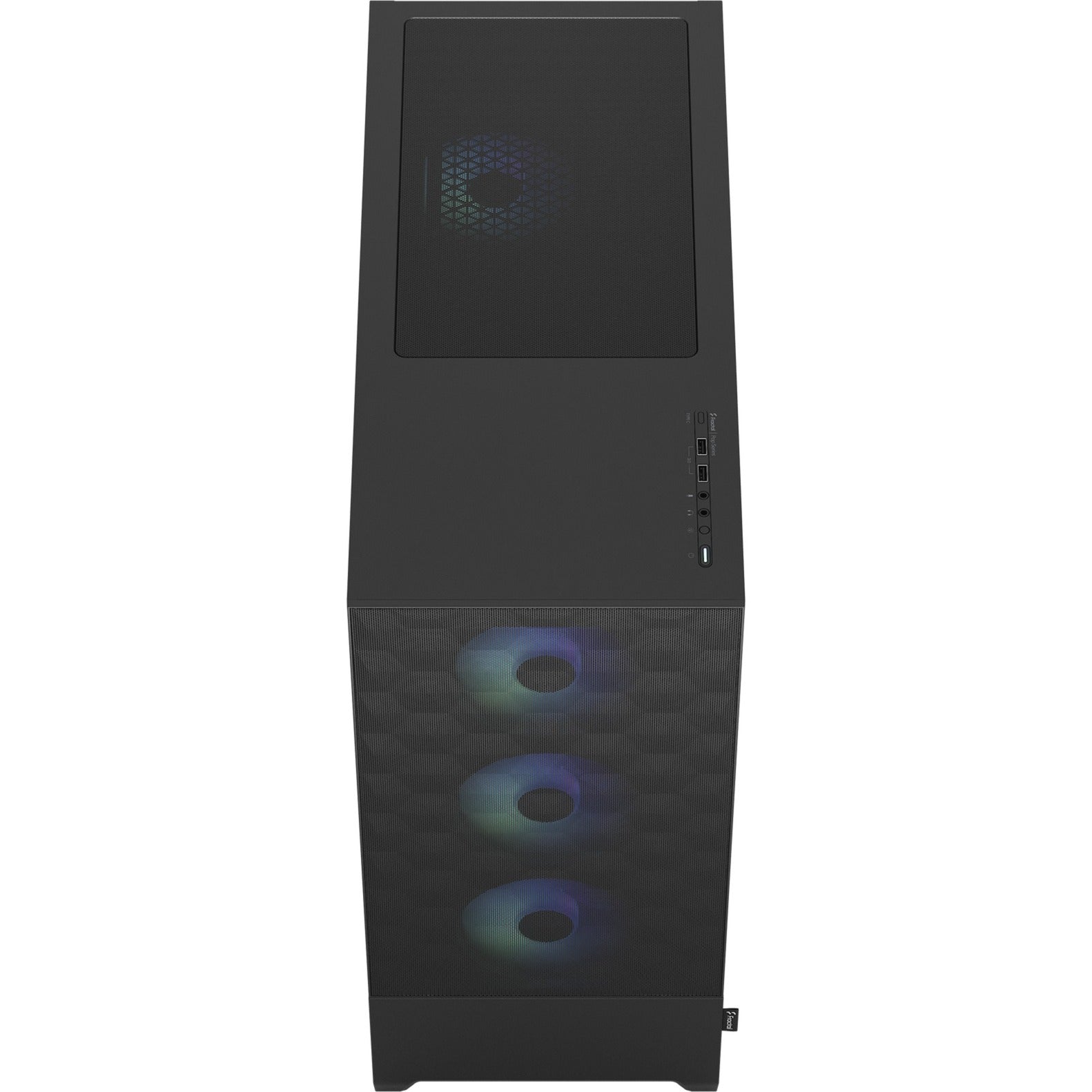 Fractal design pop xl air rgb big tower behuizing (zwart | 2x usb-a | rgb | tempered glass)