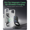 Icy box 3-in-1 opvouwbaar draadloos oplaadstation (antraciet, ib-sh101-ch)