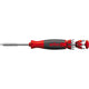 Wiha schroevendraaier met bitmagazijn liftup 26one (zwart rood, incl. 13 dubbelbits 1 4 )