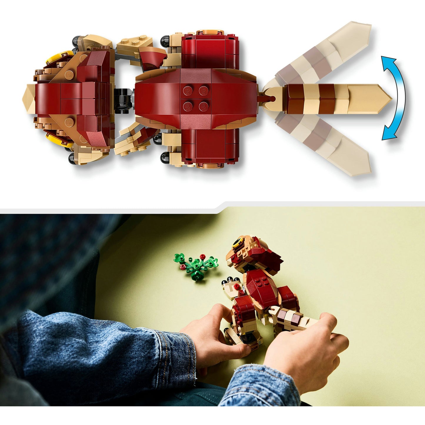 Lego jurassic world 76970 babydinosaurus dolores: aquilops