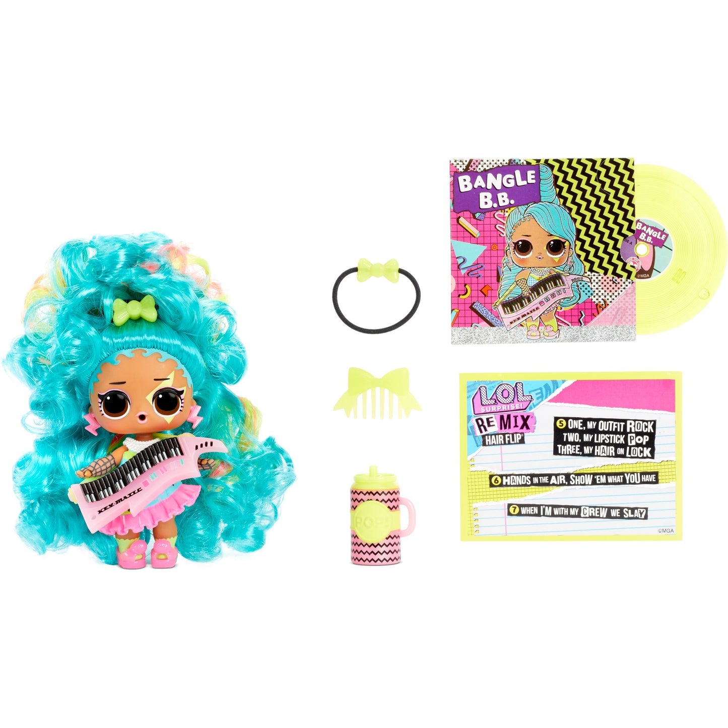 Mga entertainment l.o.l. surprise! - remix hairflip pop (assortiment product)