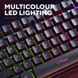 Trust gxt 833 thado toetsenbord met tkl-verlichting (zwart, us lay-out (qwerty), 80% (tkl), rgb) - afbeelding 7