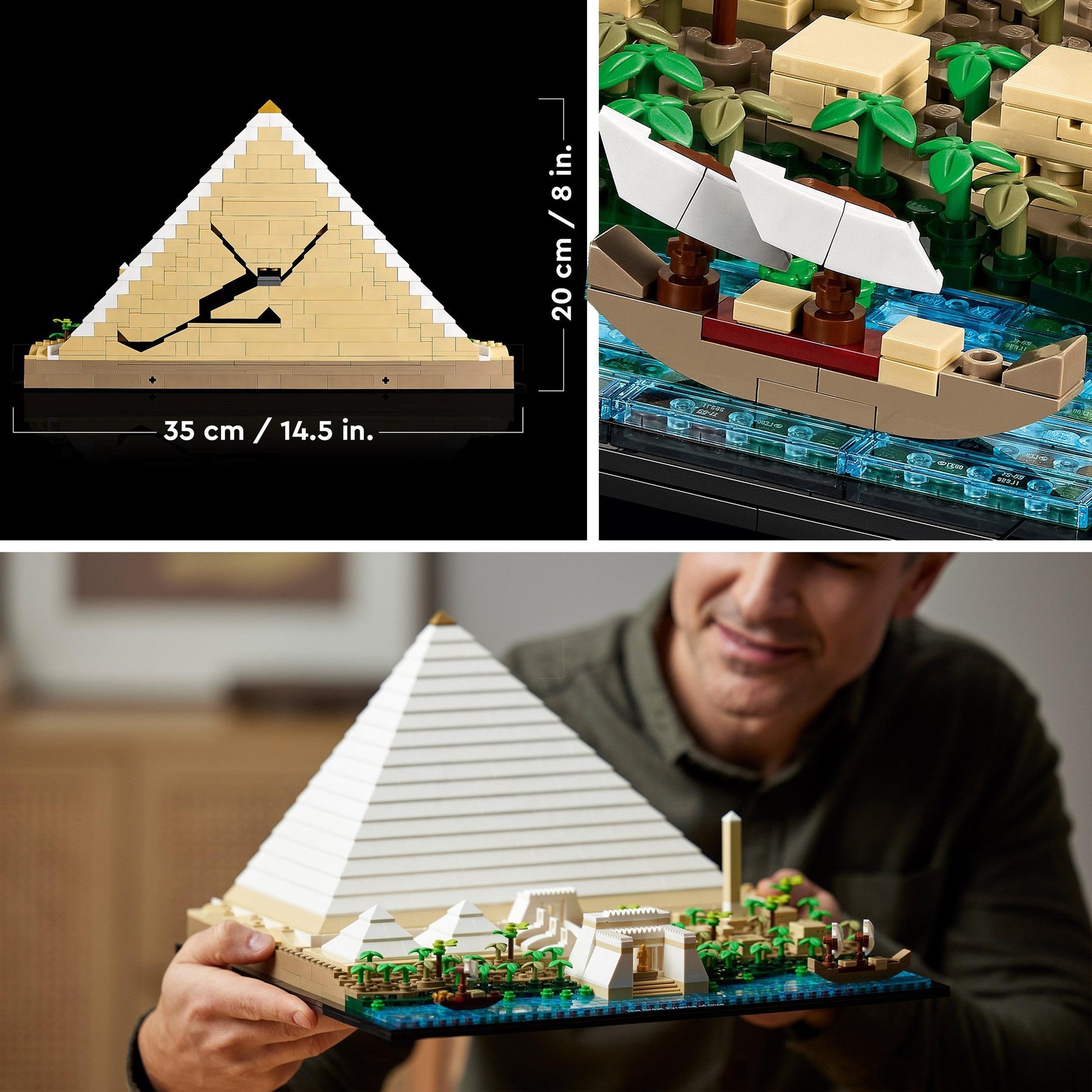 Lego architecture 21058 grote piramide van gizeh