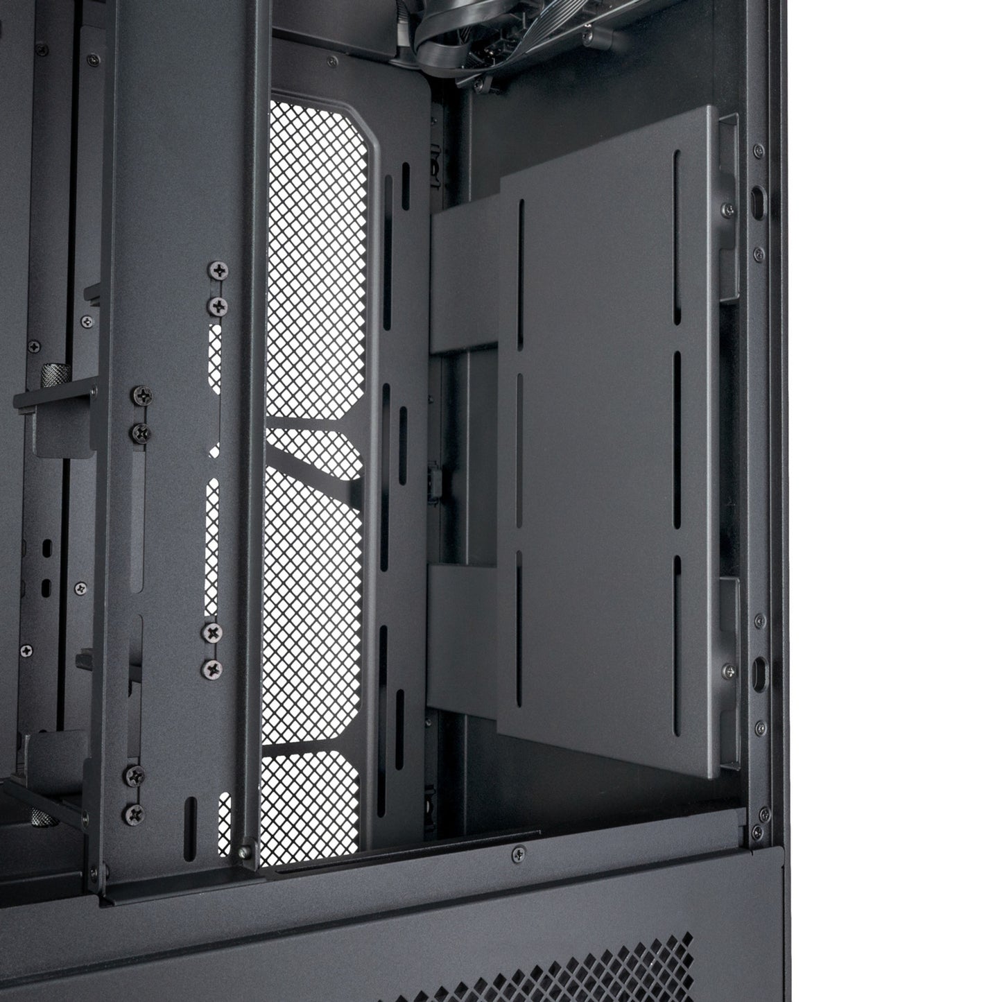 Silverstone alta t1 big tower behuizing (zwart | 2x usb-a | 2x usb-c)