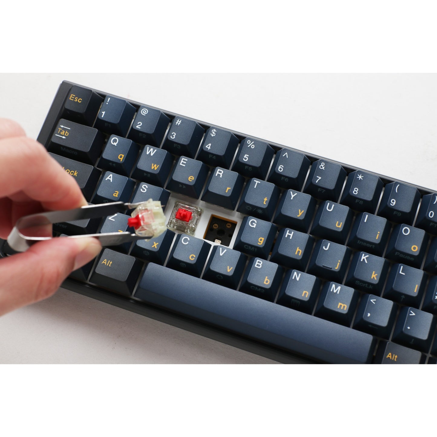 Ducky one 3 pro mini rgb mechanisch gaming toetsenbord (zwart, us lay-out (qwerty), cherry mx2a brown, 60%, rgb led, double-shot pbt, quack mechanics, hot swap)
