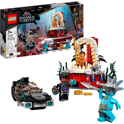 Lego marvel super heroes 76213 koning namor’s troonzaal