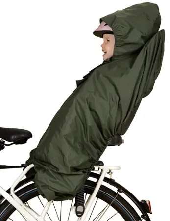 Hamax rain poncho - green