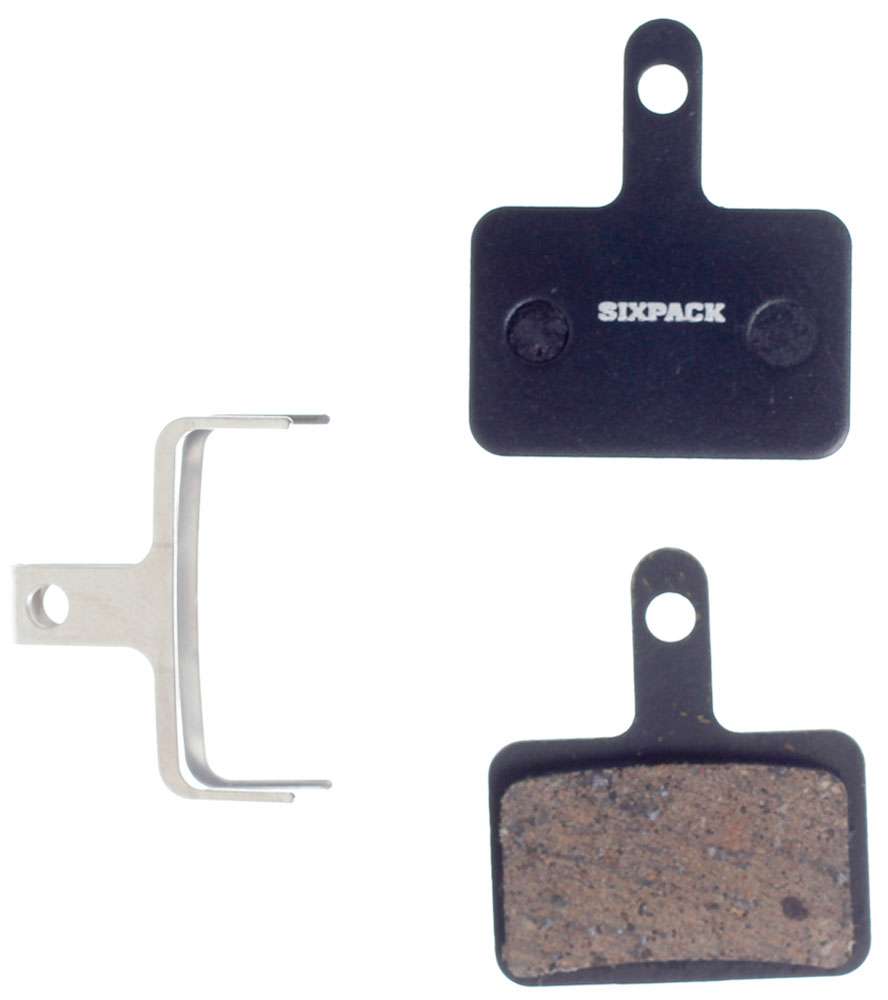 Sixpack racing shimano deore m525 semi metallic disc brake pads