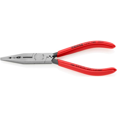 Knipex bedradingstang 13 01 160 (rood, lengte 160mm, krimpen 0,5 tot 2,5mm²)