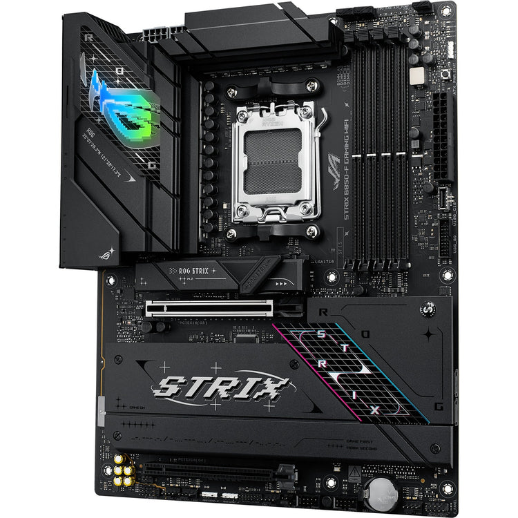 Asus rog strix b850-f gaming wifi socket am5 moederbord (2,5gb-lan, wi-fi 7, bt, sound, atx)