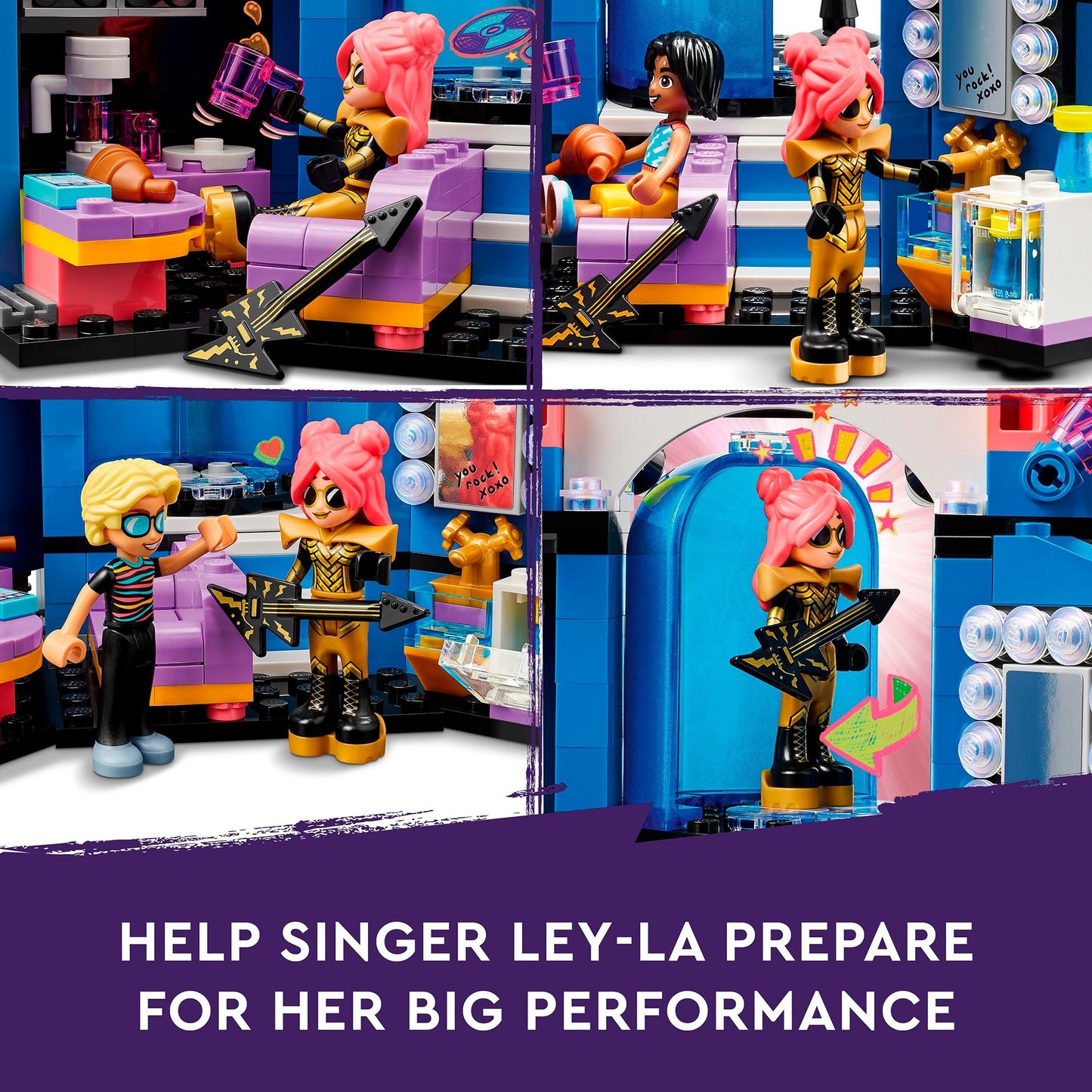 Lego friends - heartlake city muzikale talentenjacht constructiespeelgoed (42616)