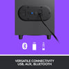 Logitech z407 bluetooth pc-luidspreker (zwart, bluetooth)