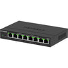 Netgear 8-port 2.5g multi-gigbit ethernet plus switch (ms308e) (zwart, managed)