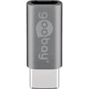 Goobay usb-c naar micro-usb adapter (grijs)