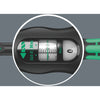 Wera click-torque x 7 draaimomentsleutel voor insteekgereedschappen (zwart groen, 10-100 nm)