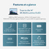 Asus zenbook 14 oled ux3405ca-qlnad7w 14 laptop (blauw | core ultra 9 285h | arc 140t | 32 gb | 1 tb ssd)