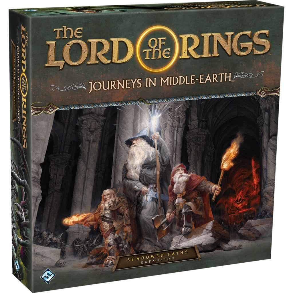 Asmodee the lord of the rings: journeys in middle earth - shadowed paths bordspel (engels, uitbreiding, 1 - 5 spelers, 60 minuten, vanaf 14 jaar)