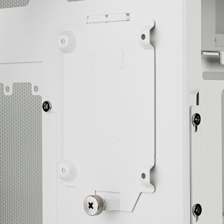 Silverstone sugo 17 mini tower behuizing (wit | 2x usb-a | 1x usb-c)