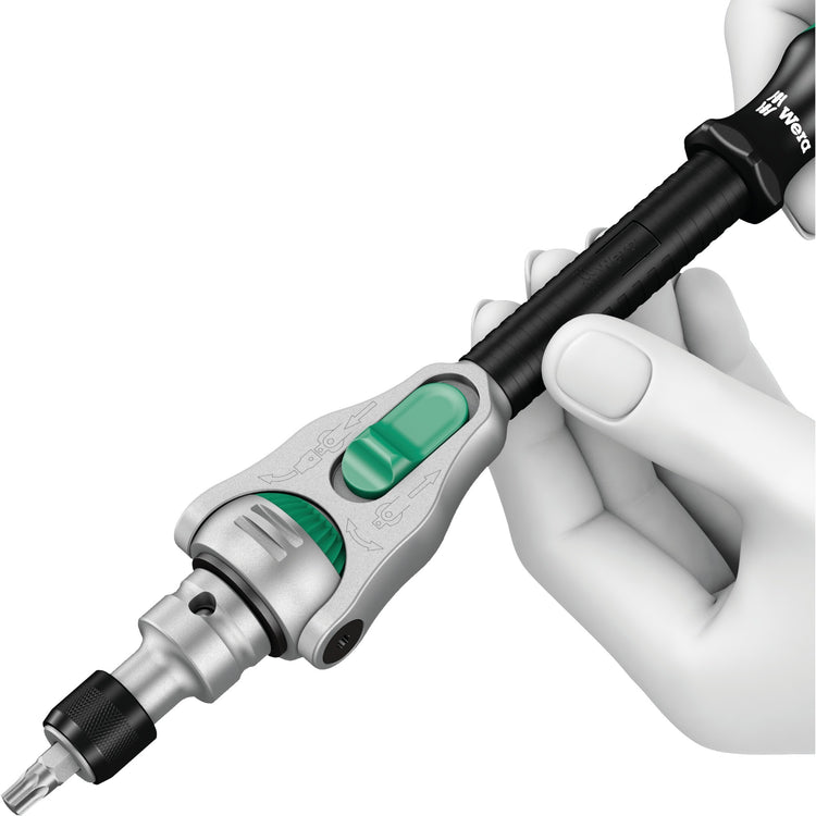 Wera 8100 sc 6 zyklop speed-ratelset, 1 2 -aandrijving gereedschapsset (zwart groen, 28-delig)