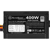 Silverstone strider essential st40f-es230 400 watt voeding (zwart, 2x pcie)