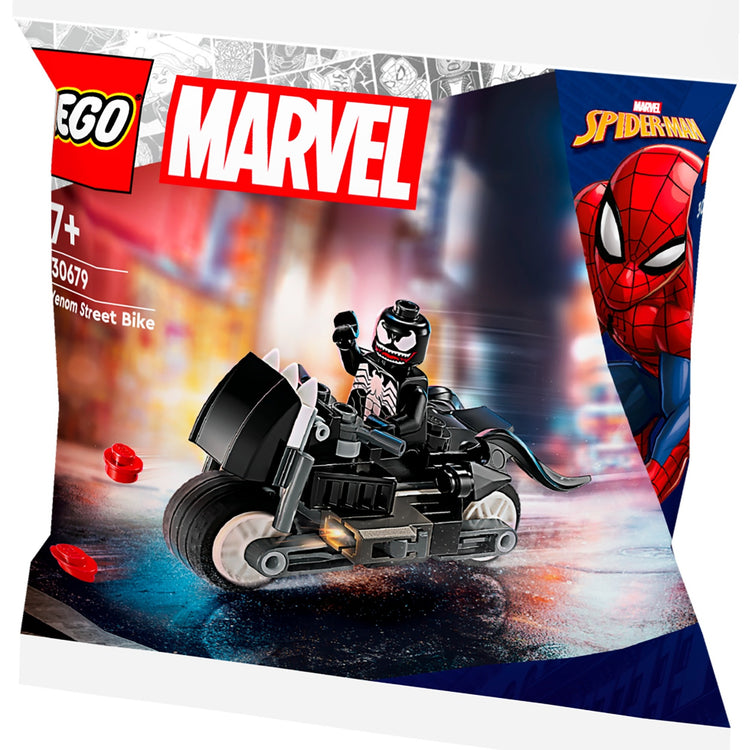Lego marvel - venom straatmotor constructiespeelgoed (30679)