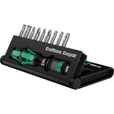Wera kraftform kompakt 10 bitset (zwart groen, 10-delig) - afbeelding 1