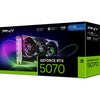 Pny geforce rtx 5070 argb oc grafische kaart (dlss 4, 3x displayport, 1x hdmi 2.1)