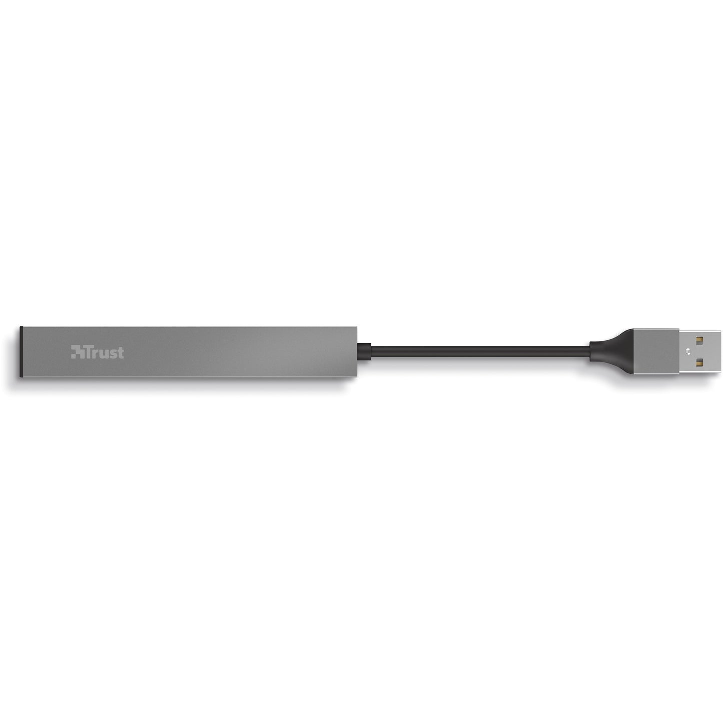 Trust halyx aluminium 4-port mini usb hub usb-hub (aluminium)