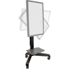 Ergotron neo-flex mobile mediacenter uhd voet (zwart)