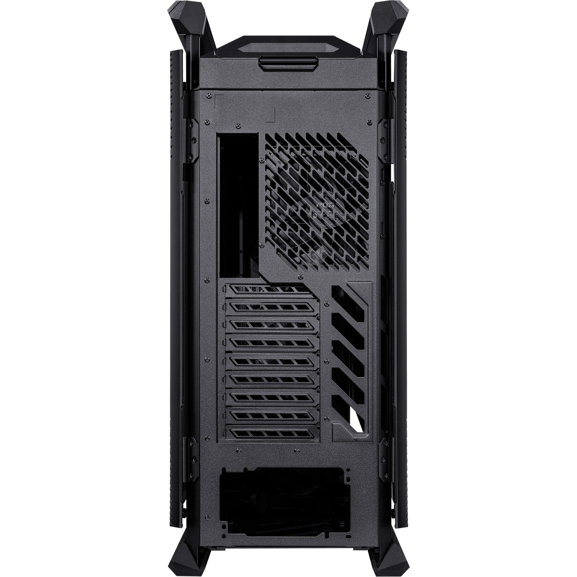 Asus rog hyperion gr701 big tower behuizing (zwart | 4x usb-a | 2x usb-c | rgb | tempered glass)