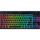 Razer blackwidow v4 low-profile rgb mechanisch gaming toetsenbord (zwart, us lay-out (qwerty), low-profile yellow, 80% (tkl))