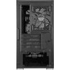 Silverstone sst-fah1mb-pro midi tower behuizing (zwart | 3x usb-a | rgb | tempered glass)