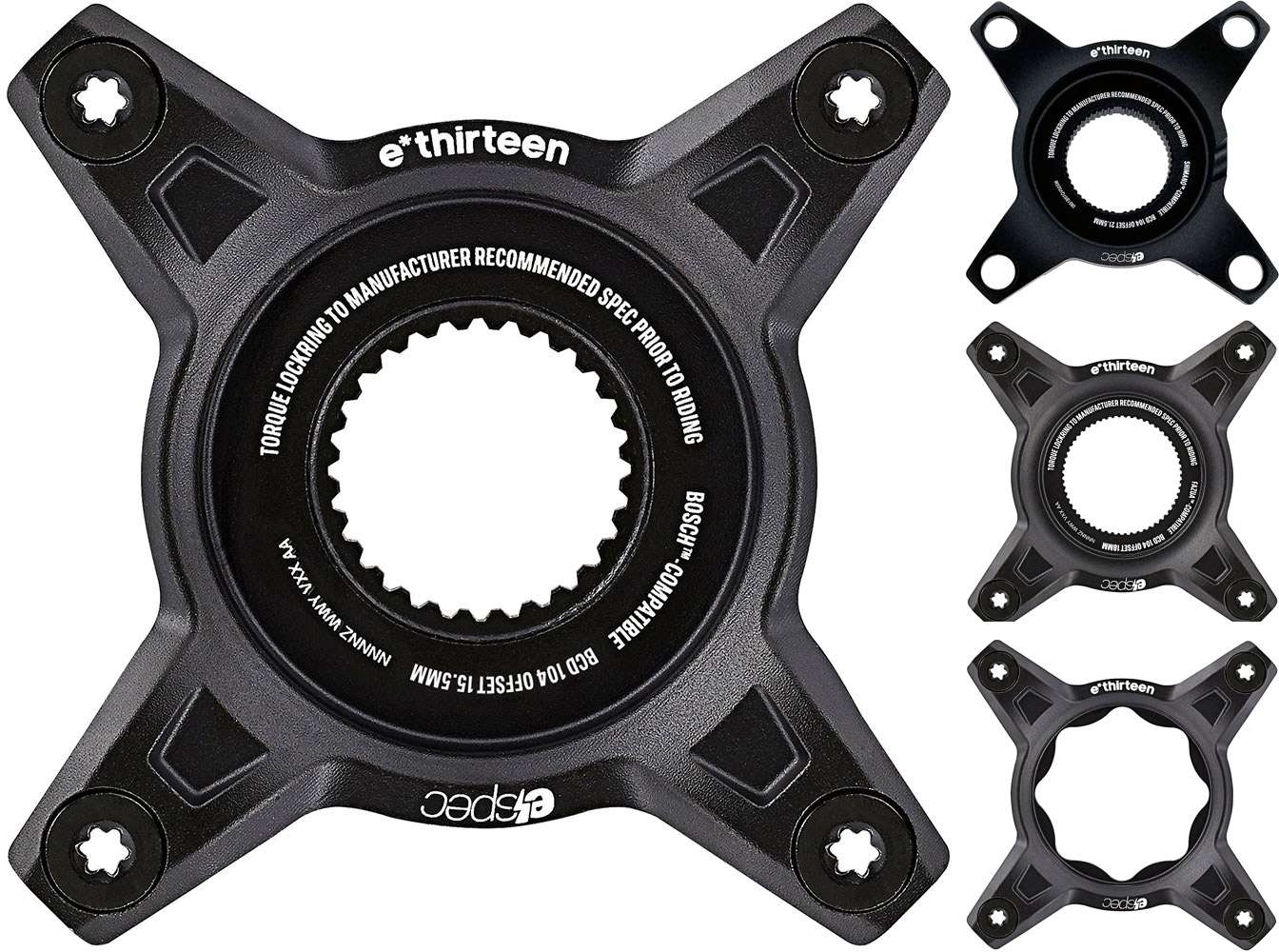 E*thirteen helix e*spec direct mount adapter 104 bcd
