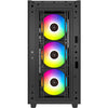Deepcool cg540 midi tower behuizing (zwart | 2x usb-a | window)