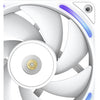 Nzxt f120x rgb case fan (wit, 120 x 120 x 30 mm, pwm)