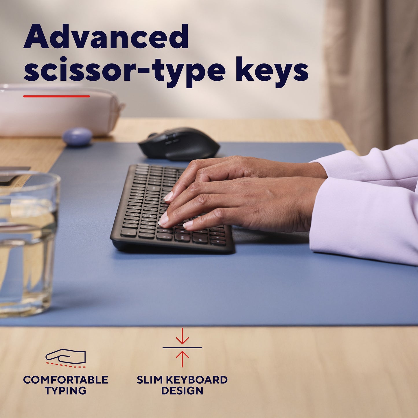 Trust vaiya draadloos toetsenbord (zwart, us lay-out (qwerty), 100%, bluetooth 2.4ghz)