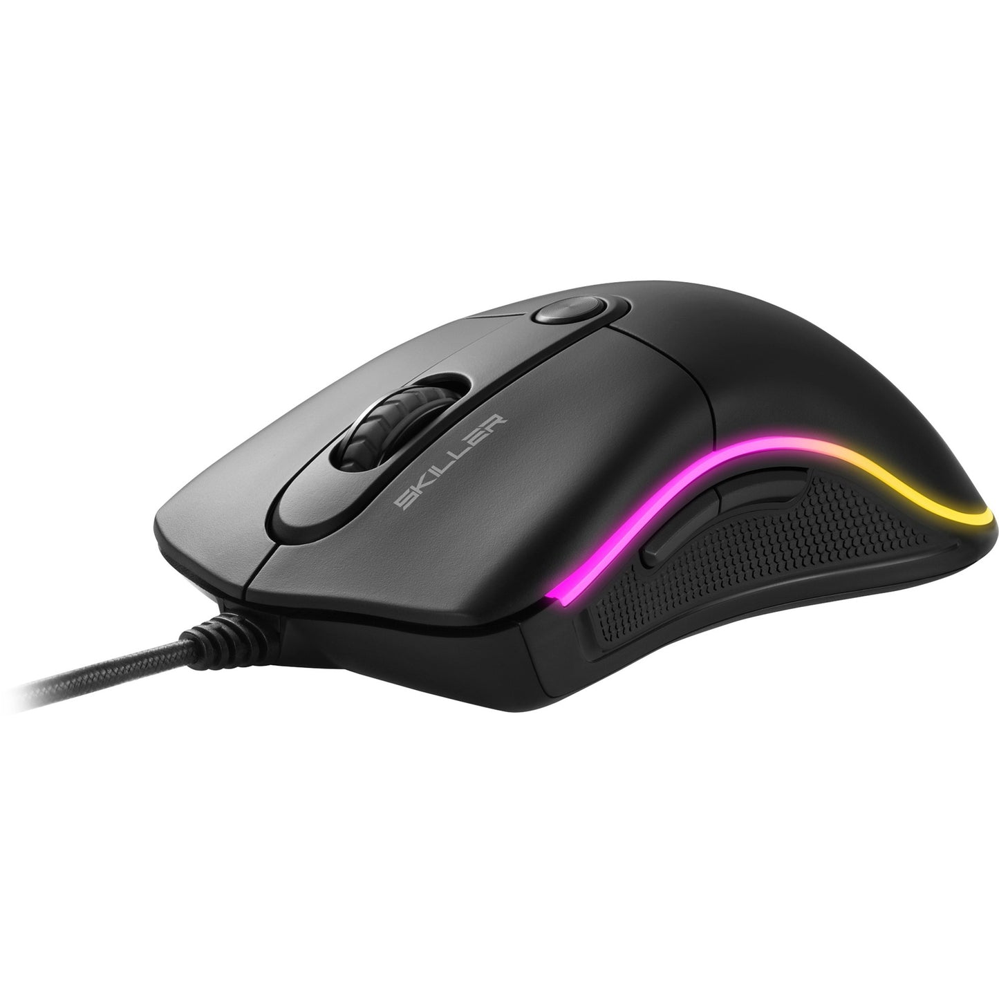 Sharkoon skiller sgm2 optische gaming muis (zwart, 400 - 6400 dpi, rgb leds)