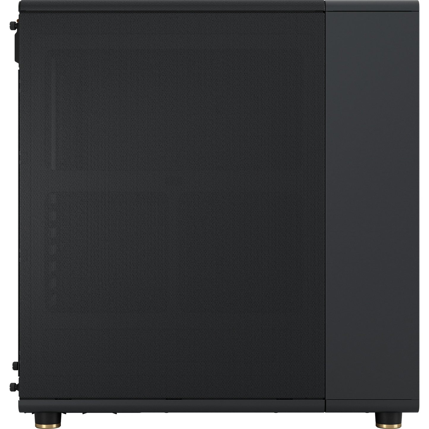 Fractal design north midi tower behuizing (zwart houtkleur | 2x usb-a | 1x usb-c)
