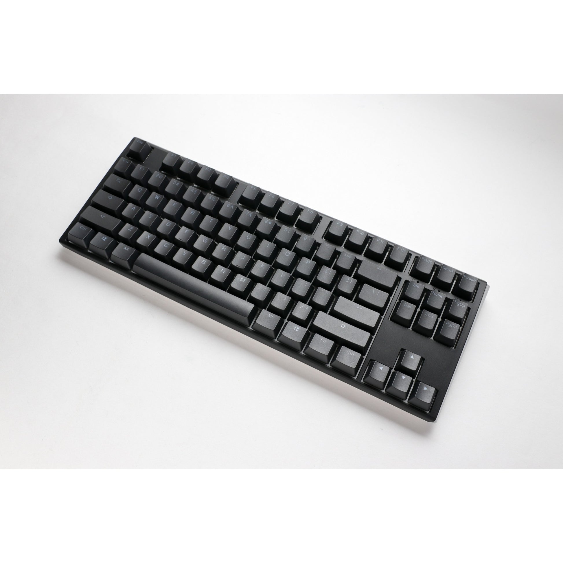 Ducky one 3 classic tkl rgb mechanisch toetsenbord (zwart, us lay-out (qwerty), cherry mx silent red, 80% (tkl), rgb leds, double-shot pbt, hot-swappable, quack mechanics)