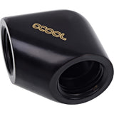 Alphacool eiszapfen l-connector verbinding (zwart) - afbeelding 1