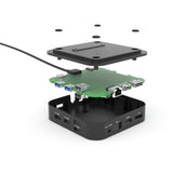 I-tec usb-c hdmi dp docking station with power delivery 100 w (zwart) - afbeelding 3