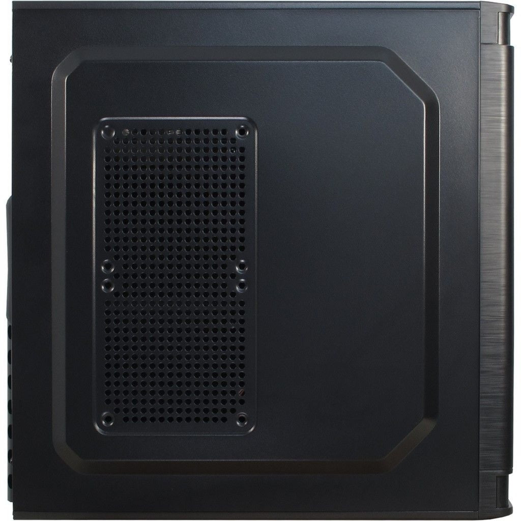 Inter-tech it- 5905 midi tower behuizing (zwart | 2x usb-a)