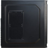 Inter-tech it- 5905 midi tower behuizing (zwart | 2x usb-a) - afbeelding 5