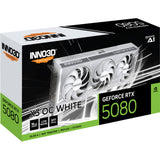 Inno3d geforce rtx 5080 x3 oc white grafische kaart (wit, dlss 4, 3x displayport, 1x hdmi 2.1) - afbeelding 18