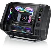 Thermaltake the tower 600 midi tower behuizing (zwart | 4x usb-a | 1x usb-c | tempered glass) - afbeelding 17