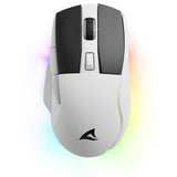 Sharkoon skiller sgm50w gaming muis (wit, 400 - 6400 dpi, rgb leds) - afbeelding 2